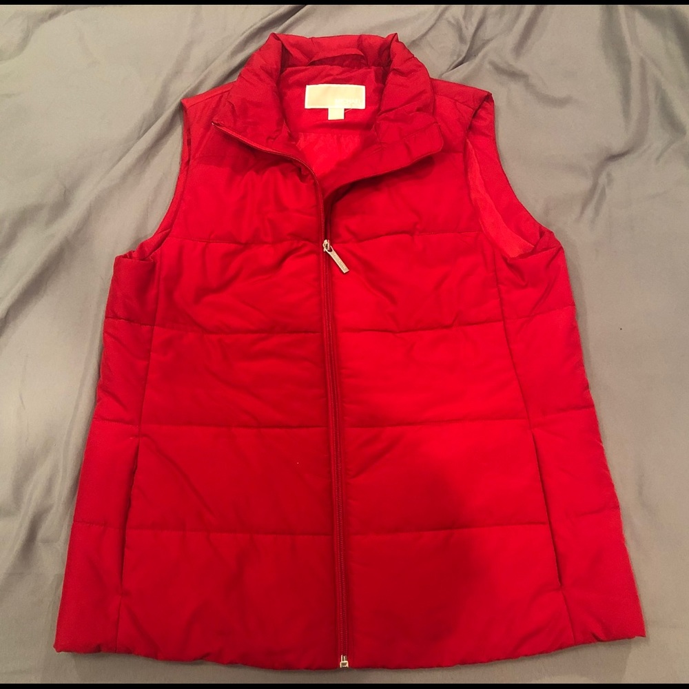 Authentic MICHAEL Michael Kors Red Vest